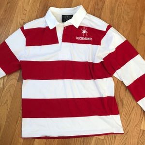 University of Richmond long-sleeve rugby shirt